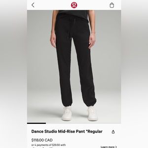 Lululemon dance studio